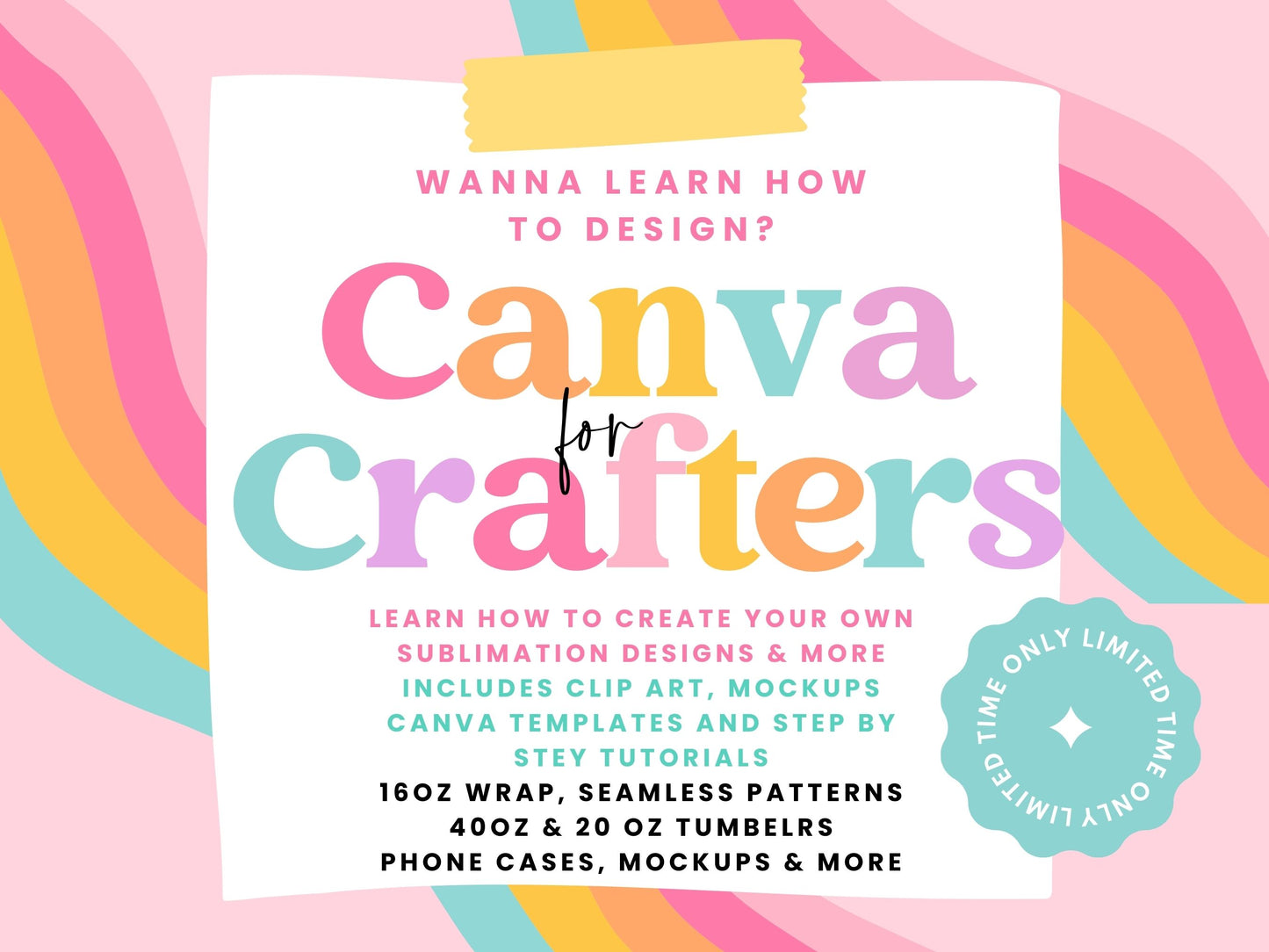 Canva for Crafters Course